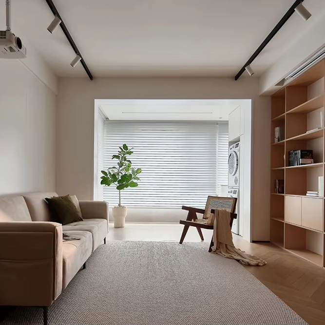 Interior Design Warm - Sanhai النمط الياباني التصميم الداخلي خشبي