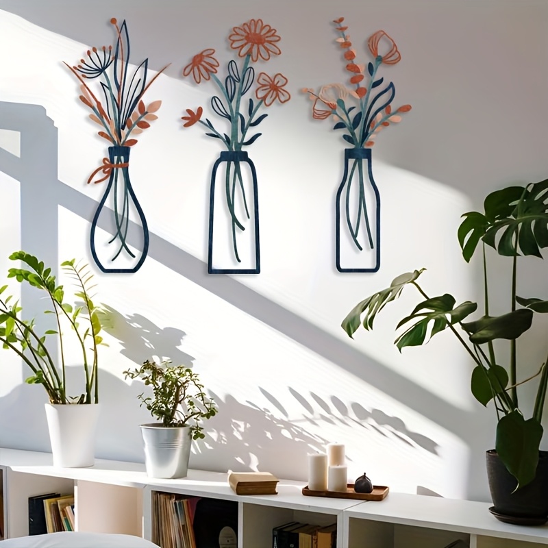 3 منحوتات جدارية كبيرة بتصميم  - مراجعة Interior Design Office وسعره