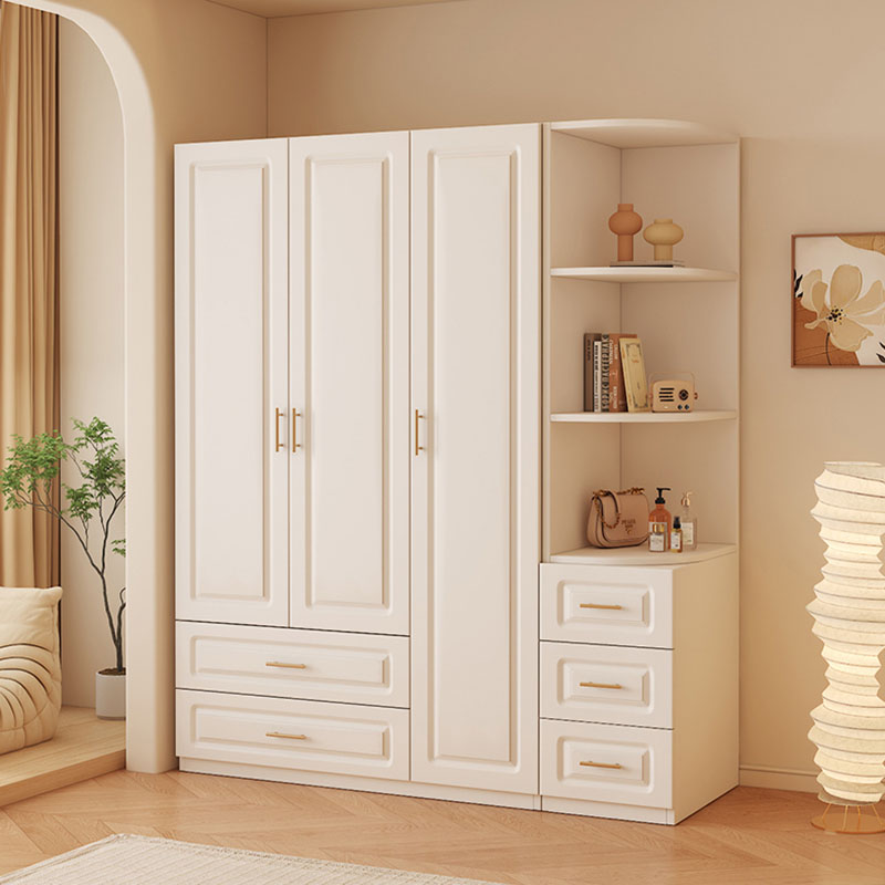 خزانة بيضاء كريمية لهجة الشمال - مراجعة Interior Design White And Wood وسعره