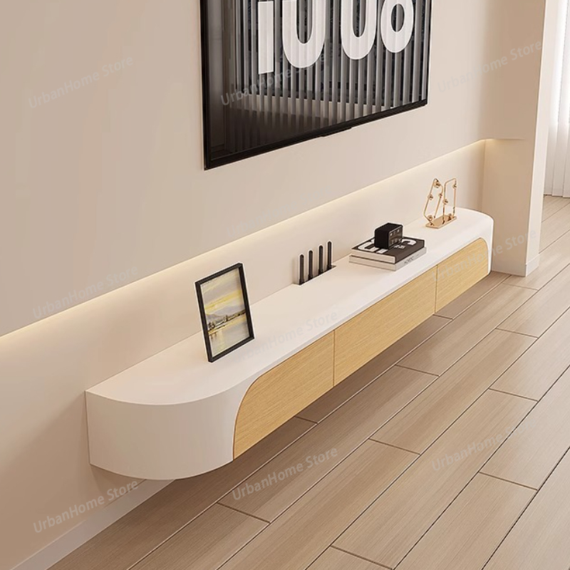 خزانة تلفزيون بيضاء لغرفة النو - مراجعة Interior Design White And Wood وسعره