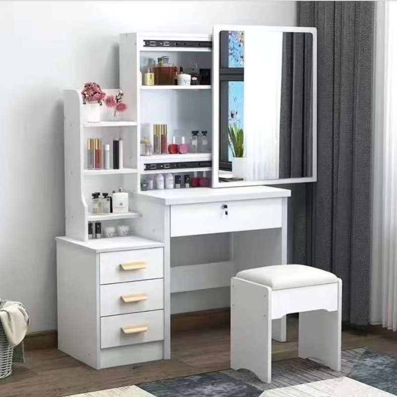 طاولة زينة بتصميم عصري وجمالي  - مراجعة Interior Design White And Wood وسعره